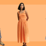 Gingham Midi
