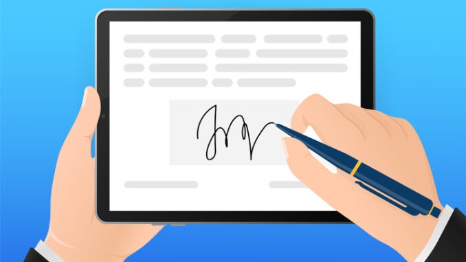 E-Signatures in a Digital Era