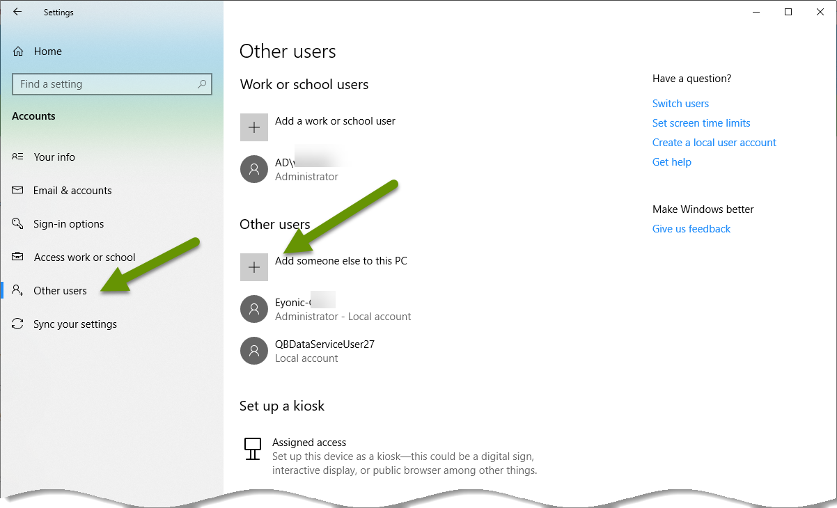 Local Users and Groups
